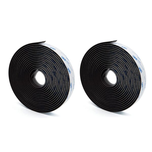 2 Rolls Upgrade Vacuum Boundary Marker with Self Adhesive Backing, Magnetic Strip for Neato Shark Roborock Robotic Vacuum Cleaner LeadCon Size