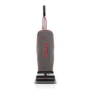 Oreck Commercial U2000RB2L-1 Upright Vacuum, 9.25"D x 47.75"H x 12.5"W, Gray/Black, LEED Compliant