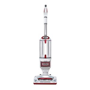Shark NV501 Rotator Professional Lift-Away Upright Vacuum, HEPA Filter, Swivel Steering, LED Headlights, White/Red