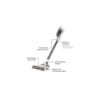 "BLACK+DECKER 20V MAX Cordless Vacuum LED Floor Lights Autosense Technology BHFEA520J White" - Image 2