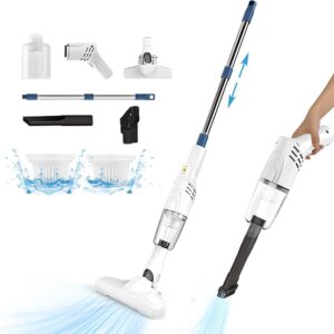 3-in-1 Cordless Stick Vacuum Cleaner for Carpet and Hardwood Floor Pet Hair, 30 Mins Runtime, Lightweight