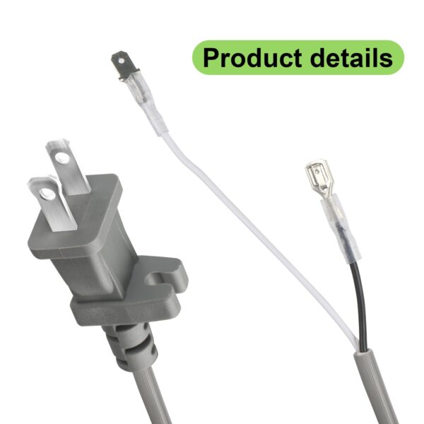 36ft Vacuum Cleaner Replacement Cord for Dyson DC33 DC41 DC65 Upright Vacuum Cleaner DC-65 Mains Cable DC 65 Animal DC65 Multi Floor - Image 3