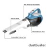 BLACK+DECKER Cordless Handheld Vacuum AdvancedClean | Crevice Tool Included - Image 3