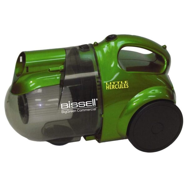 Bissell Little Hercules Canister Vacuum - Green, Compact Design, Powerful Suction - Image 3