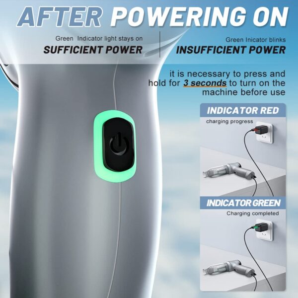 Cordless Car Vacuum Cleaner with 15000PA Suction & 3-in-1 Design - Image 3