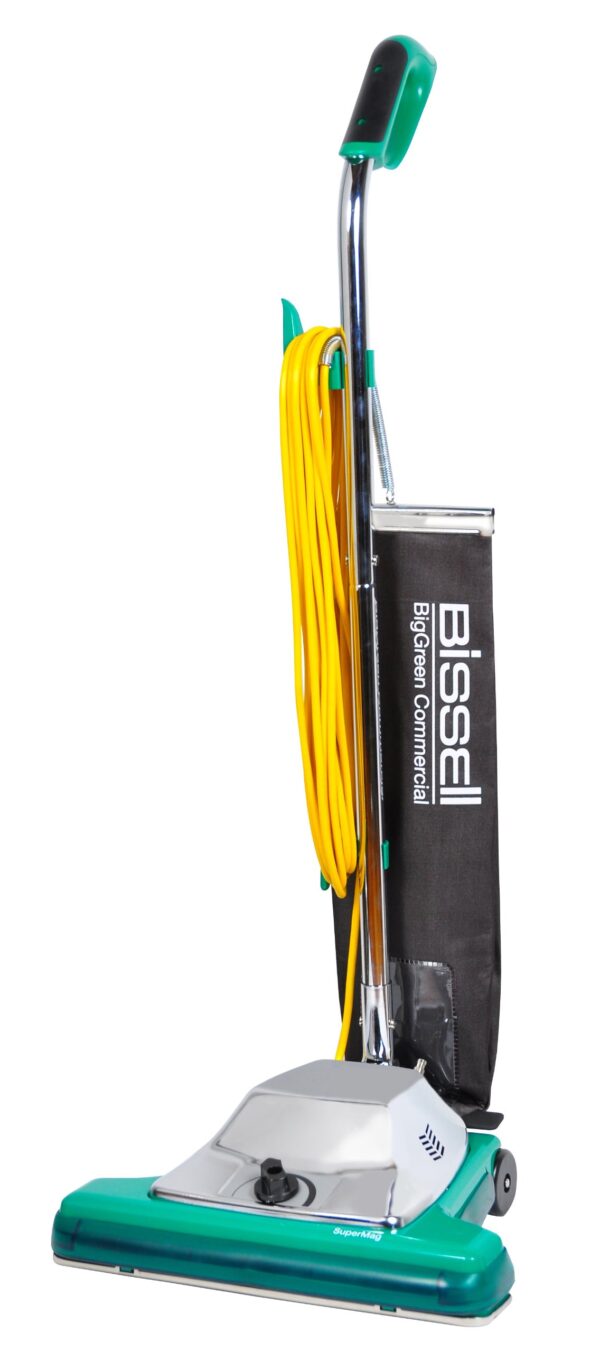 Bissell BigGreen Commercial Upright Vacuum with Magnet, 870W, 16" Width
