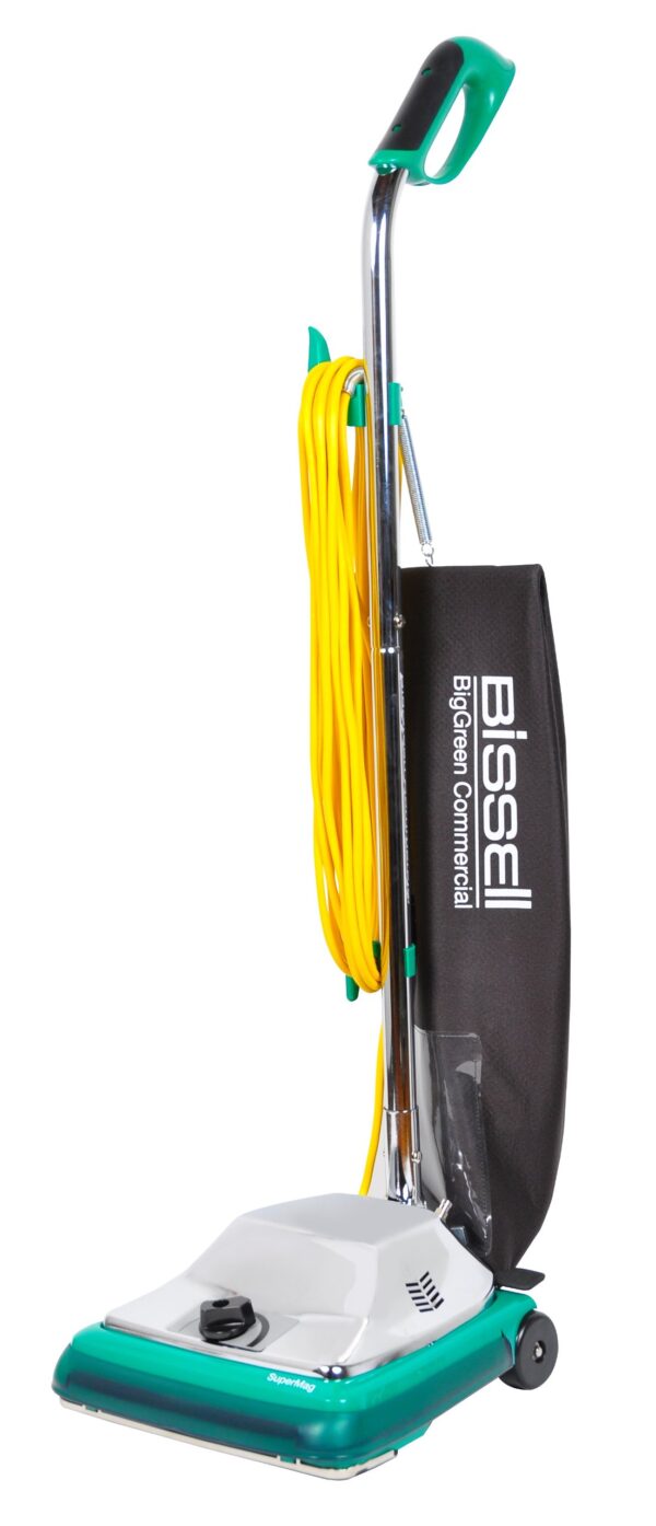 Bissell BigGreen Commercial BG101H ProBag Comfort Grip Handle Upright Vacuum 12" Width 870W