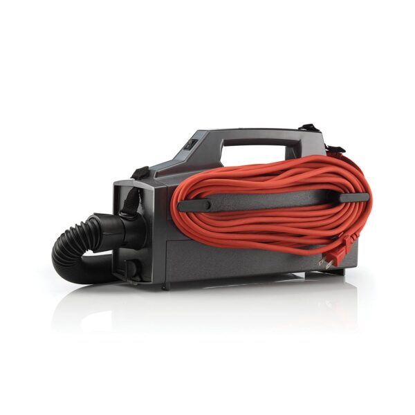 ORECK COMMERCIAL XL Pro 5 Super Compact Canister Bagged Vacuum Cleaner, Lightweight, Portable, BB900-DGR, Black 13.5"D x 8"H - Image 2