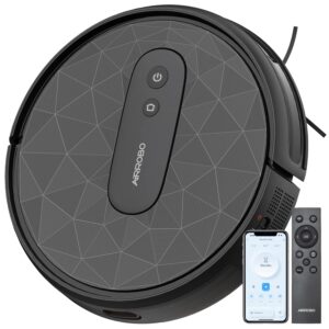 AIRROBO Robot Vacuum Cleaner 2800Pa Suction Power 120 Mins Runtime Self-Charging Low Carpet Hard Floors P20