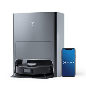 ECOVACS DEEBOT X1 Omni Vacuum & Mop Combo 5000Pa Suction AIVI 3D Obstacle Avoidance Black