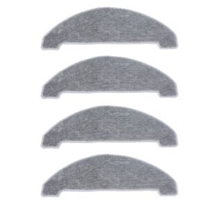 GLOGLOW Replacement Mop Cloths for VIOMI S9 Robot Vacuum - 4Pcs Set, Eco-Friendly Material