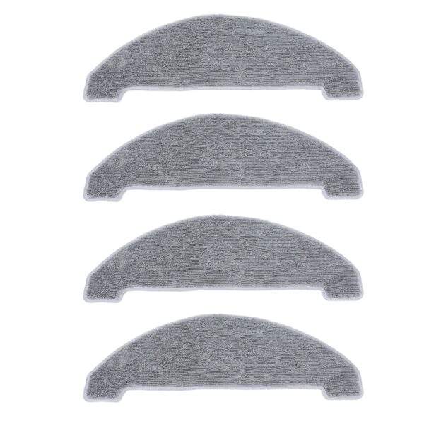 GLOGLOW Replacement Mop Cloths for VIOMI S9 Robot Vacuum - 4Pcs Set, Eco-Friendly Material