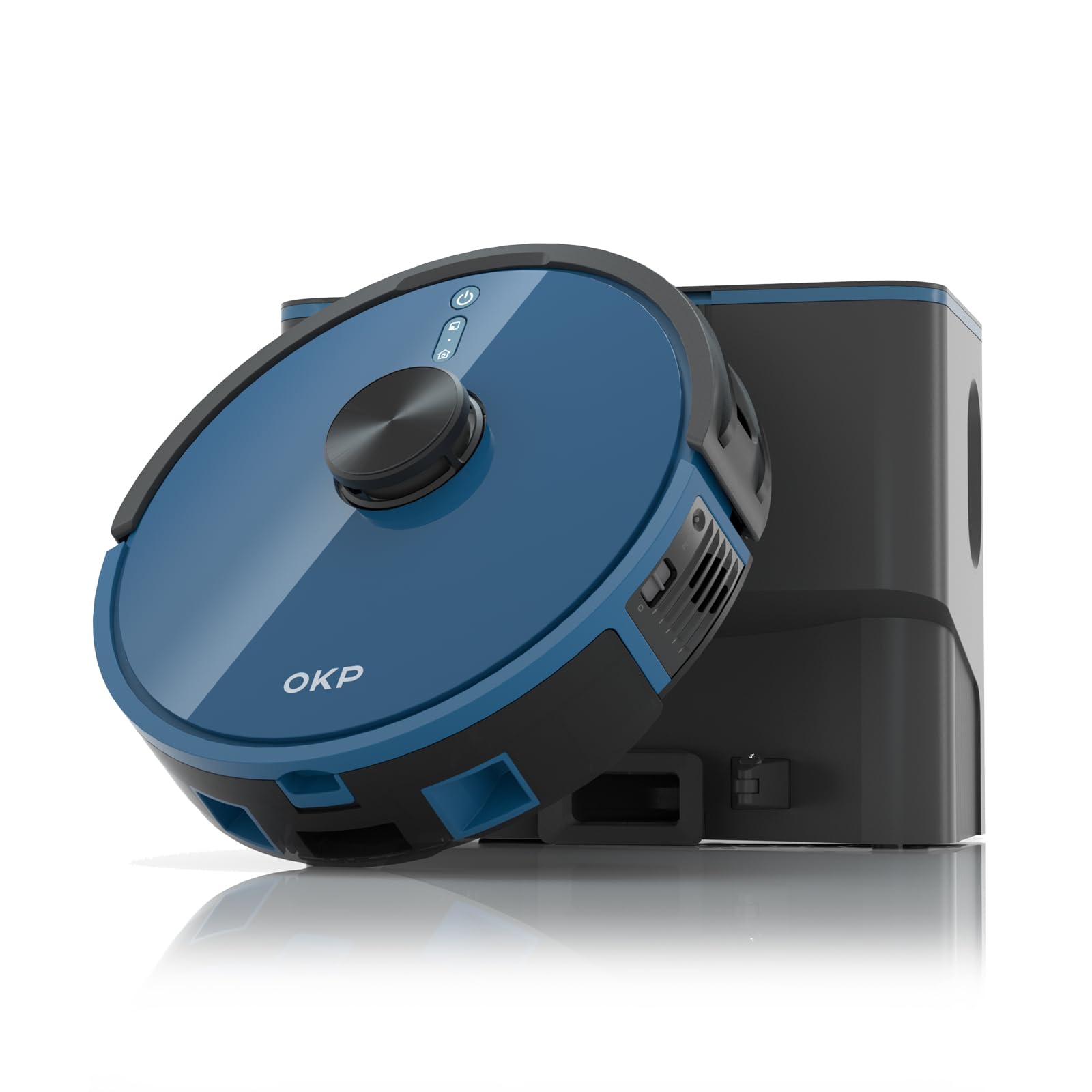 OKP L3 Self-Emptying Robot Vacuum Brand OKP 3800Pa Lidar Navigation 5L Dust Box Smart Home Map 1 OKP L3 Self-Emptying Robot Vacuum Brand OKP 3800Pa Lidar Navigation 5L Dust Box Smart Home Map