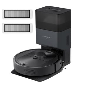 Roborock Q5+ Robot Vacuum with Washable Filter(2 PCS) Bundle, Hands-Free Cleaning for up to 7 Weeks, 2700Pa Max Suction, 180mins Max Run-Time, Compatible with Alexa, Perfect for Pet Hair
