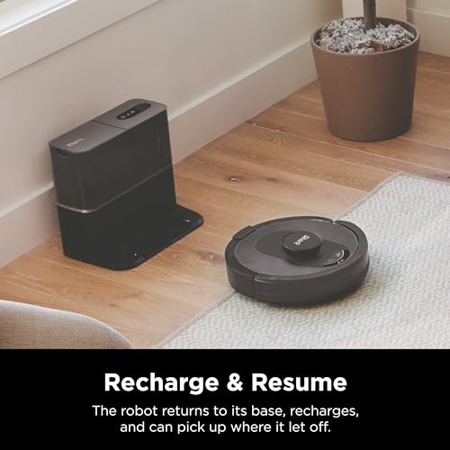 Shark AV2501S AI Ultra Robot Vacuum with Matrix Clean 30-Day Capacity HEPA Bagless Self Empty Base Dark Grey 9 Shark AV2501S AI Ultra Robot Vacuum with Matrix Clean 30-Day Capacity HEPA Bagless Self Empty Base Dark Grey - Image 9
