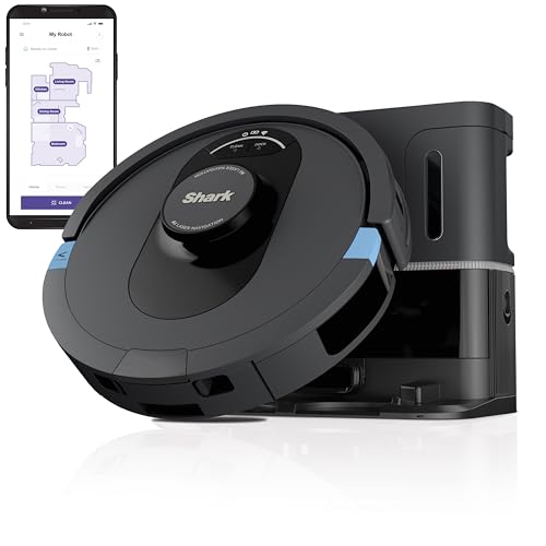 Shark AV2501S AI Ultra Robot Vacuum with Matrix Clean 30-Day Capacity HEPA Bagless Self Empty Base Dark Grey 1 Shark AV2501S AI Ultra Robot Vacuum with Matrix Clean 30-Day Capacity HEPA Bagless Self Empty Base Dark Grey