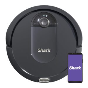 Shark IQ Robot Vacuum AV992 Row Cleaning for Pet Hair, Alexa, Wi-Fi, Black