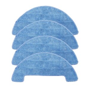 Smilefil 4pcs Replacement Mop Cloths for Coredy R750, R500, R550(R500+), R580, G800, G850 Robot Vacuum