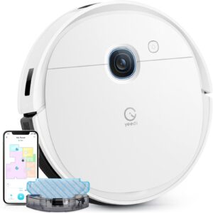Yeedi vac 2 Robot Vacuum and Mop Combo, Powerful 3000Pa Suction with Smart Mopping, Advanced 3D Obstacle Avoidance - Ideal for Carpet, Hard Floor Cleaning and Pets