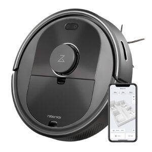roborock Q5 Robot Vacuum Cleaner, 2700Pa Suction, LiDAR Navigation, Multi-Level Mapping, 180 mins Runtime, Carpets, Pet Hair