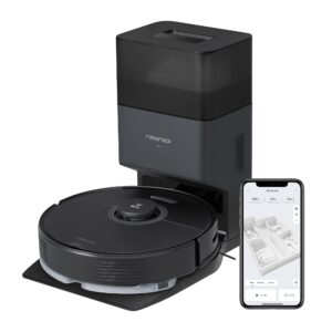 roborock Q7 Max+ Robot Vacuum and Mop Auto-Empty Dock Pure 4200Pa Suction 7 Weeks Runtime Works with Alexa