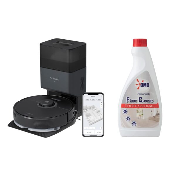 roborock Q7Max+ Robot Vacuum and Mop Bundle with 4200Pa Suction Power and PreciSense LiDAR Navigation